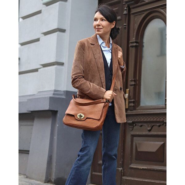 Marco Mazzini handmade MARCO MAZZINI Kožená kabelka na rameno | 30171010