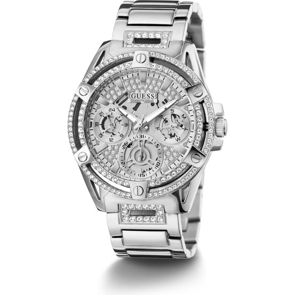 GUESS Analógové hodinky Queen strieborná 56773854