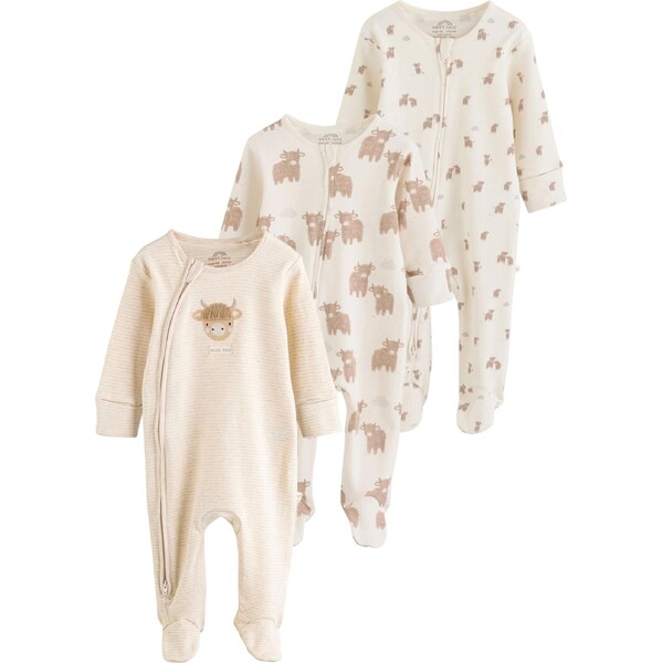 Next Pyžamo béžová / krémová / farba ťavej srsti 67237394