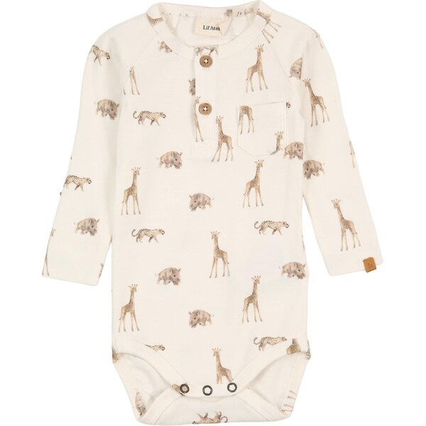 LilAtelier Body NBMGAYO béžová / kapučíno / biela 67252954