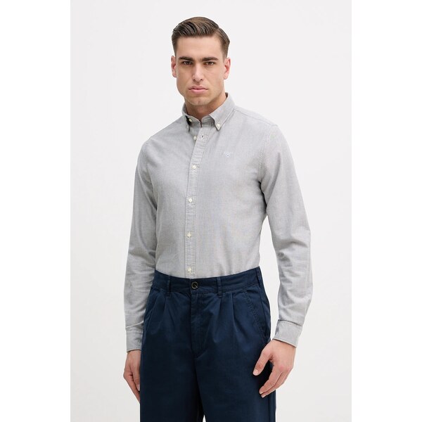 Bavlnená košeľa Barbour Oxtown 66711426