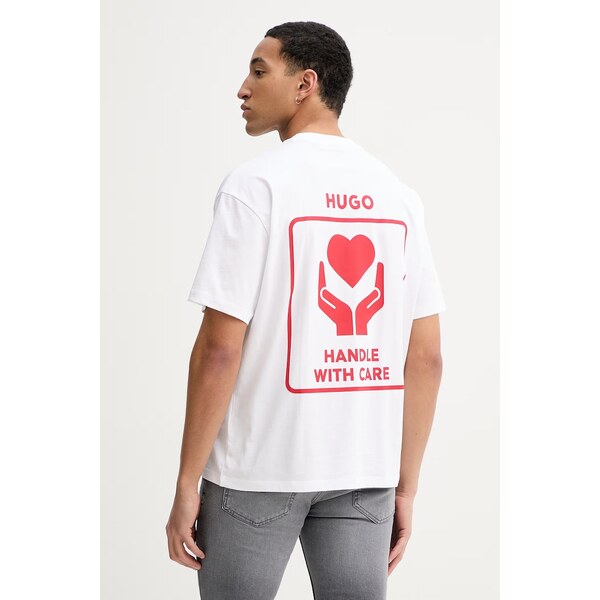 Bavlnené tričko HUGO 67170313