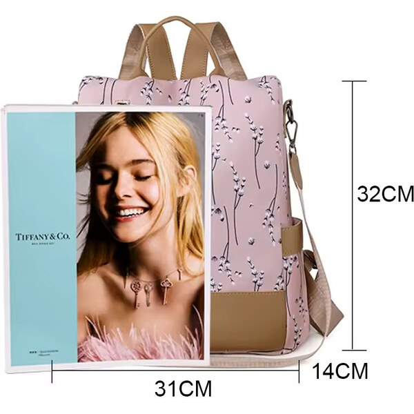 Lifestyle Dámsky Crossbody batôžtek s popruhom Mačičky modrý 65225796