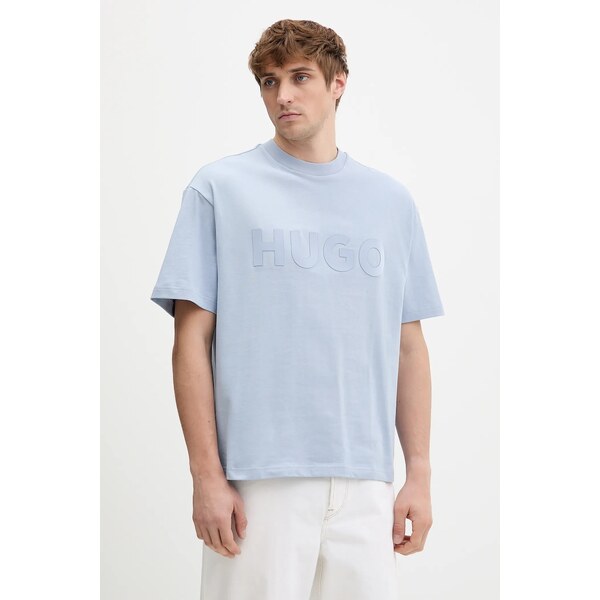 Bavlnené tričko HUGO Dinkee 66816989