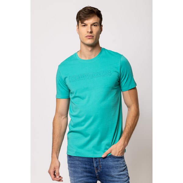 Heavytools Pánske Tričká s krátkym rukávom MARRON 67187655