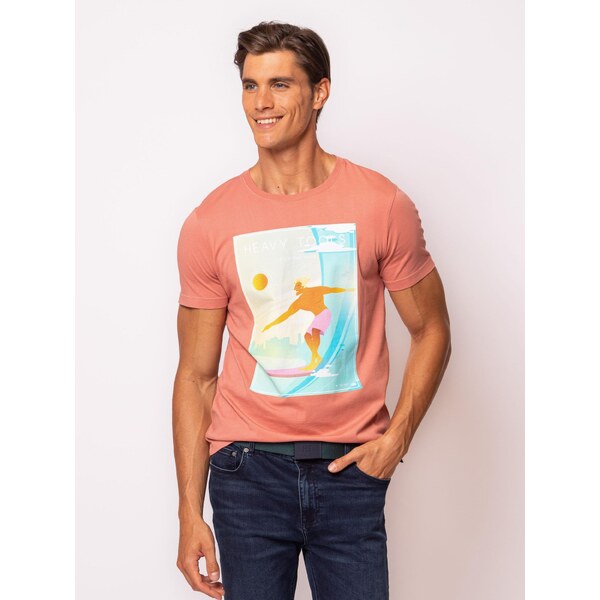 Heavytools Pánske Tričká s krátkym rukávom MADRAS 67194512