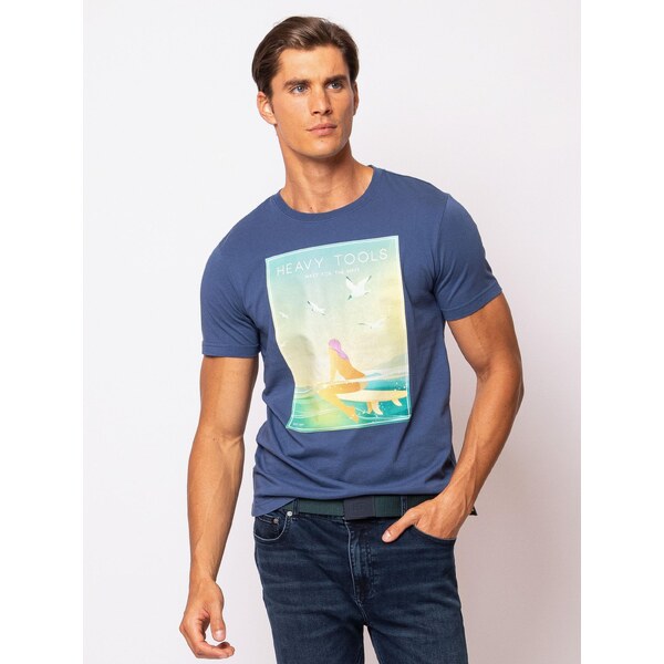Heavytools Pánske Tričká s krátkym rukávom MAFIRA 67187998