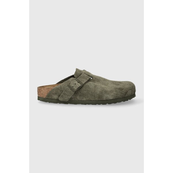 Semišové šľapky Birkenstock Boston 61993140