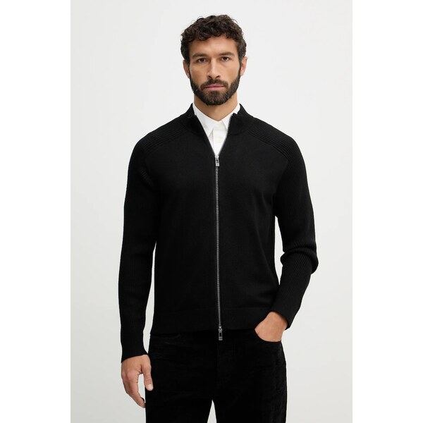 Kardigan s prímesou vlny Armani Exchange 67094586