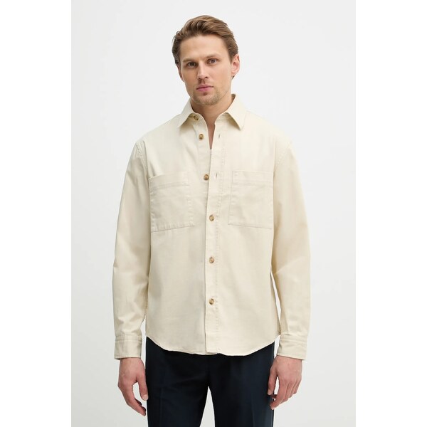 Bavlnená košeľa BOSS H-OWEN-K-2PP-261 67170268