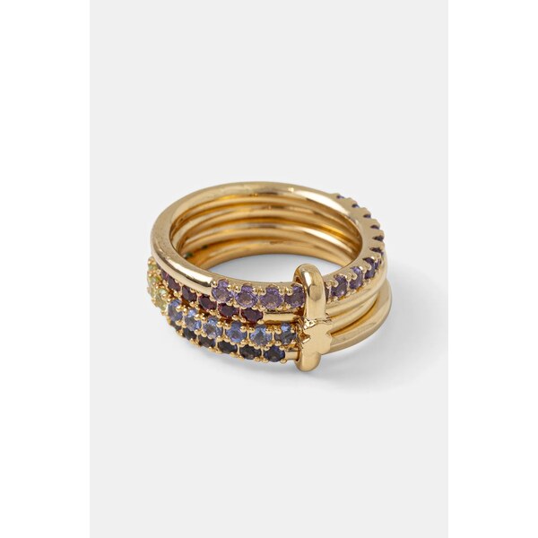 Pozlátený prsteň Tous 67196381