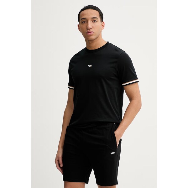 Bavlnené elegantné tričko BOSS Iconic T-Shirt 67192294