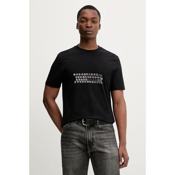 Bavlnené tričko HUGO Deyss 66678500