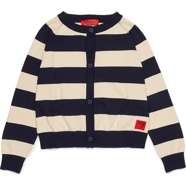 Detský bavlnený kardigan MAX&Co. MAXK25F KNITWEAR 67244985