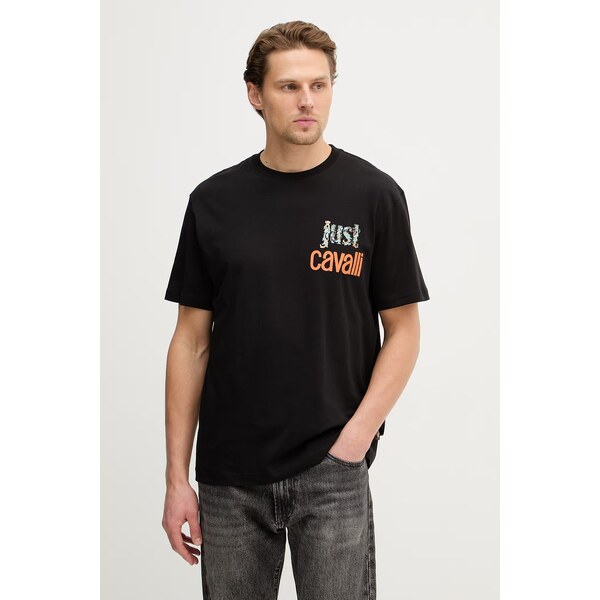Bavlnené tričko Just Cavalli 67244910
