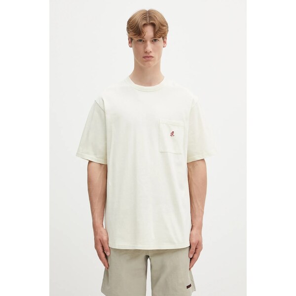 Bavlnené tričko Gramicci One Point Tee Pigment Dyed 67168015