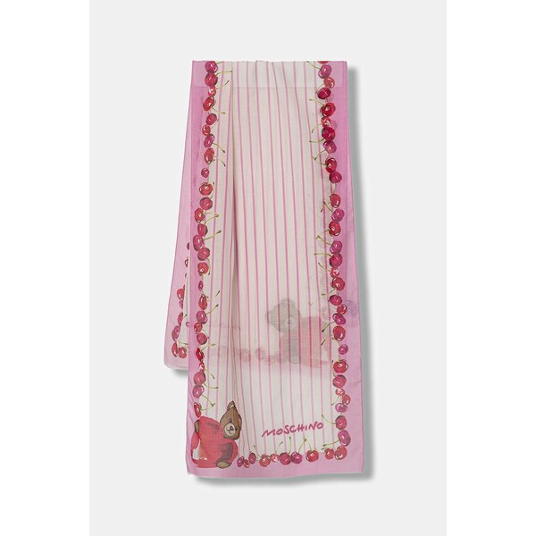 Šál s prímesou hodvábu Moschino 67155388