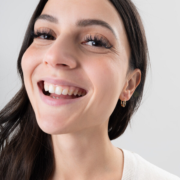 Soliter Elegantné zlaté náušnice s kryštálmi 745 239 001 01087 0000000 66589339