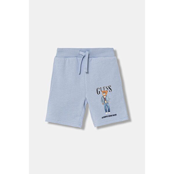 Detské bavlnené šortky Guess 67196324