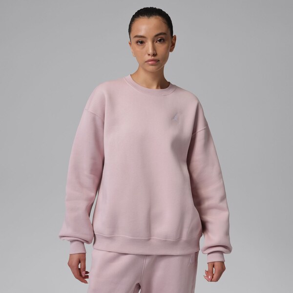 Jordan Brooklyn Fleece Wmns Crew-Neck Sweatshirt Particle Rose - 67244288