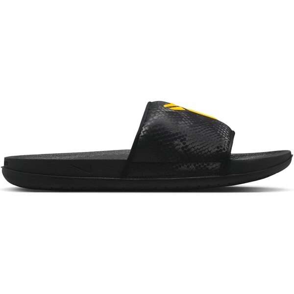 Nike Kobe Offcourt Black University Gold Slides - Pánske - Tenisky 67244284