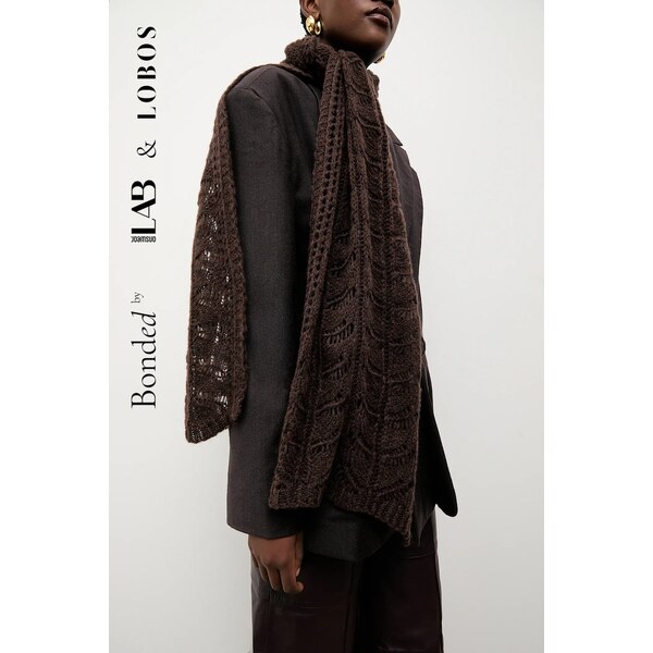 Vlnený šál Bonded by Answear.LAB & LOBOS 66709535