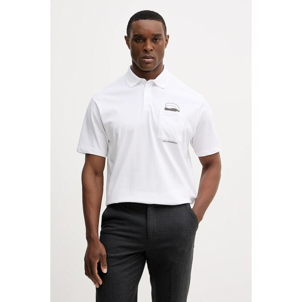 Bavlnené polo tričko Karl Lagerfeld 67032884