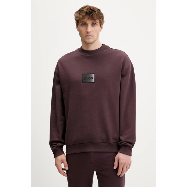 Bavlnená mikina HUGO Danotop 66817363