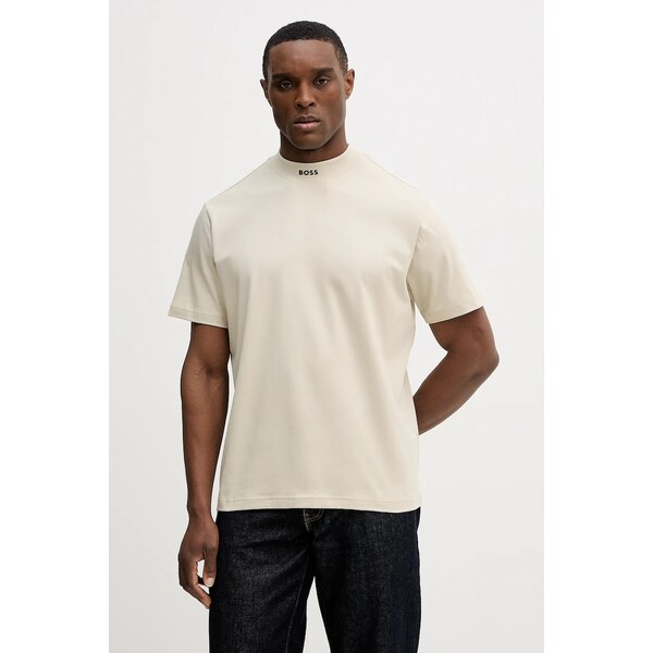 Tričko BOSS Green Tee Collar 66825516
