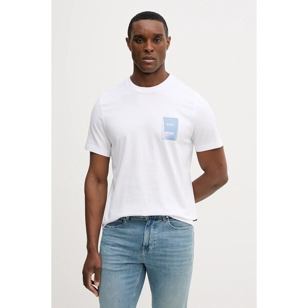 Bavlnené tričko BOSS Orange Te_Plain 66845237