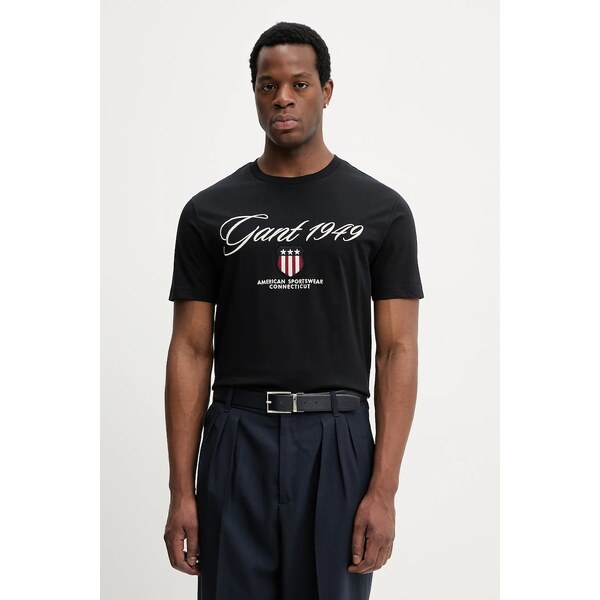 Bavlnené tričko Gant 66980747