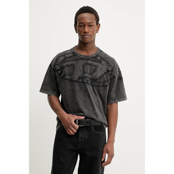 Bavlnené tričko Diesel T-BOXT-DEN 67032970