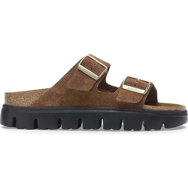 Semišové šľapky Birkenstock Arizona Chunky Birkenstock x Papillio 62708010