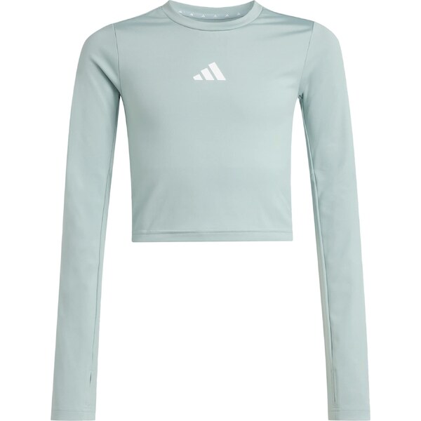 ADIDAS SPORTSWEAR Funkčné tričko TECHFIT LONGSLEEVE mätová / biela 67251158