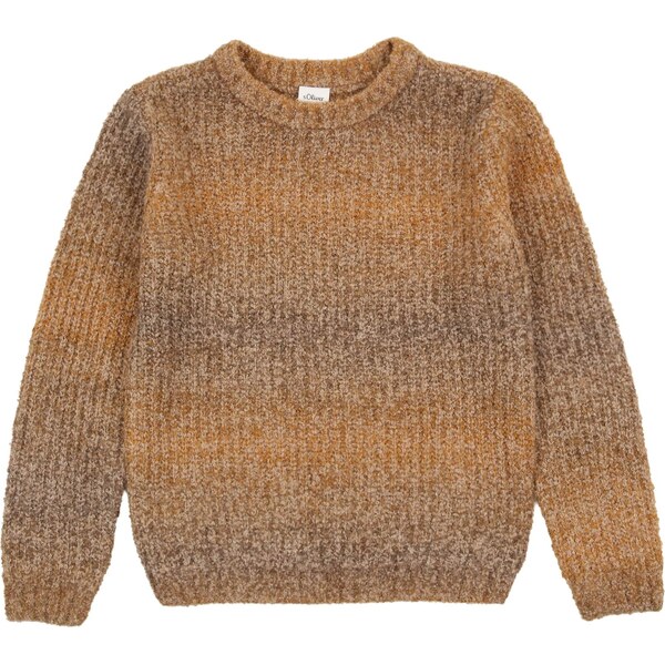 s.Oliver Sveter mokka / farby bahna / mandarínková 67251343