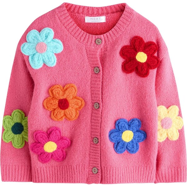 Next Kardigán modrá / oranžová / ružová / červená 67251405