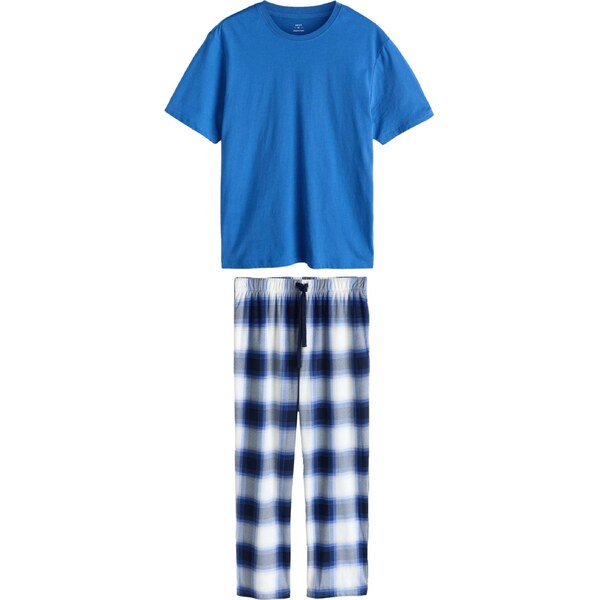 Next Dlhé pyžamo modrá / tmavomodrá / biela 67252627