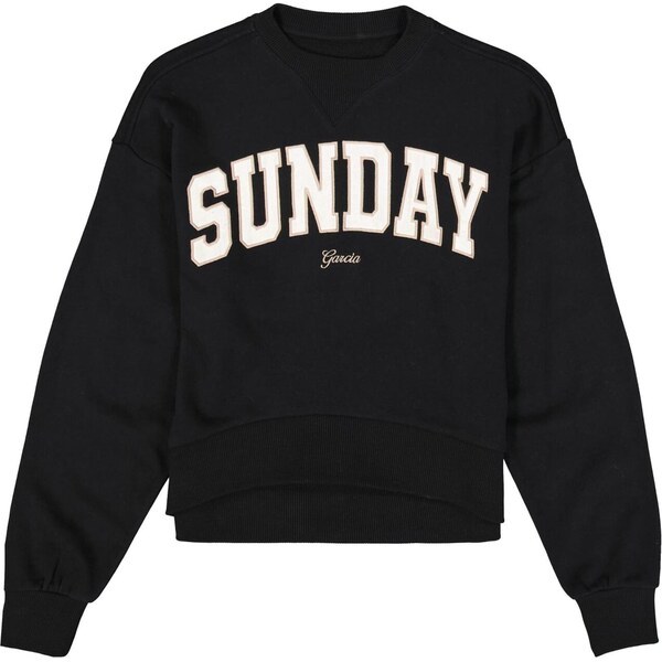 GARCIA Mikina piesková / čierna / biela 67252688