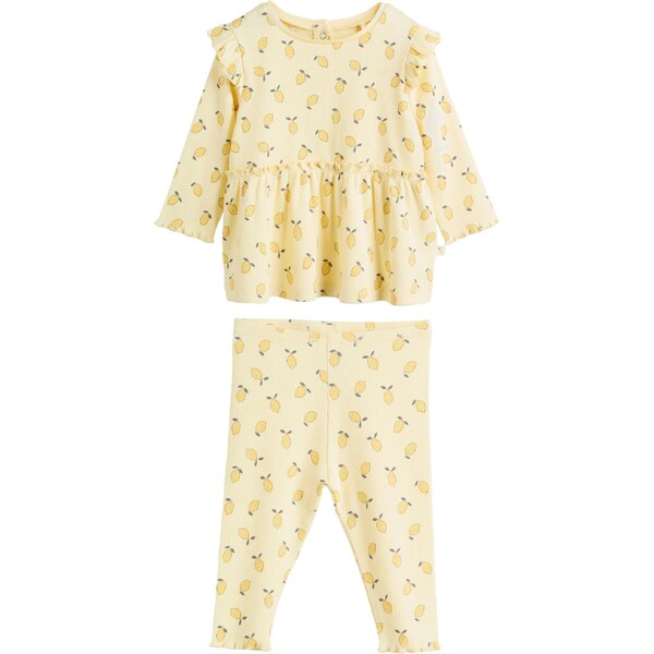 Next Set žltá / pastelovo žltá / tmavosivá 67252803