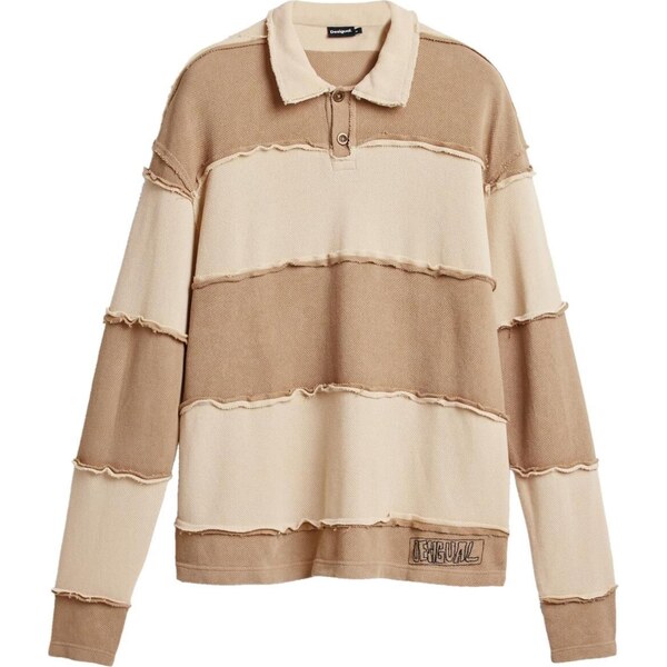 Desigual Tričko farba ťavej srsti / svetlobéžová 67252814