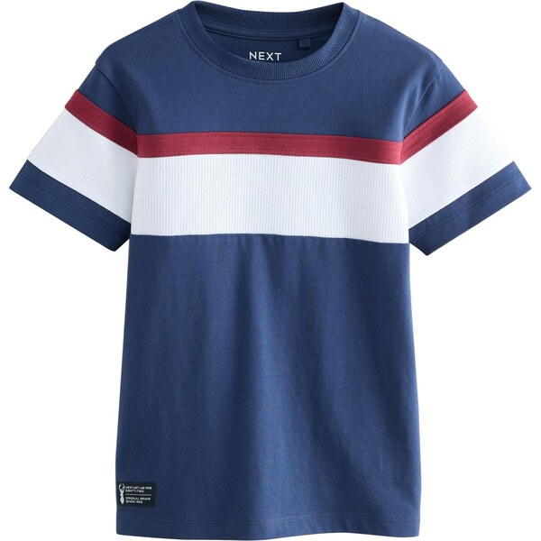 Next Tričko námornícka modrá / červená / biela 67252838