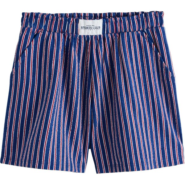 Next Nohavice námornícka modrá / tmavočervená / biela 67252858