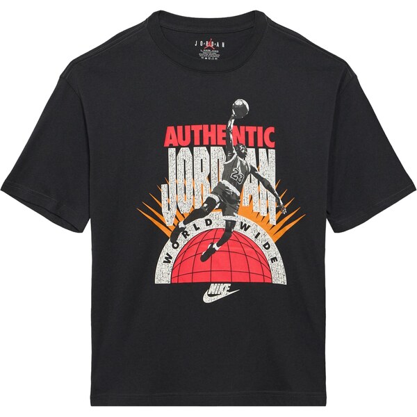 Jordan Tričko oranžová / červená / čierna / biela 67252907