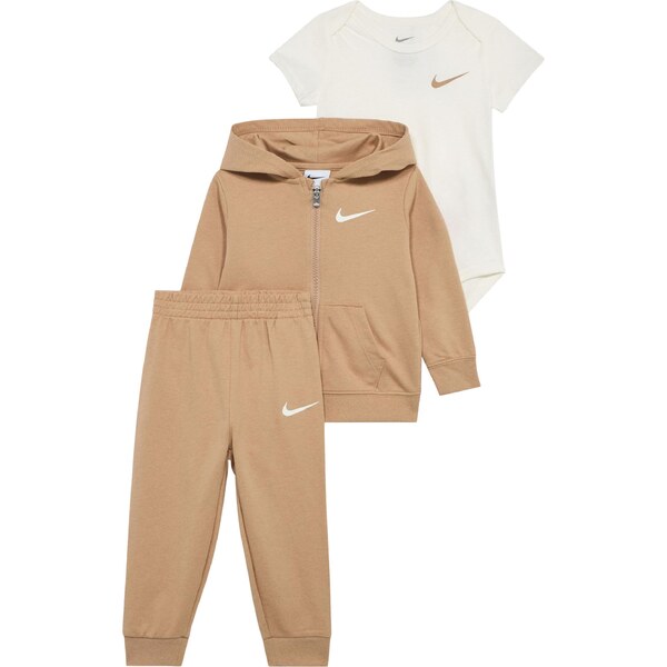 Nike Sportswear Set piesková / biela 67252947