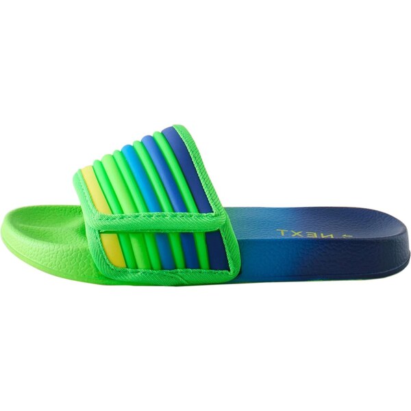 Next Otvorená obuv modrá / tmavomodrá / žltá / zelená 67253007