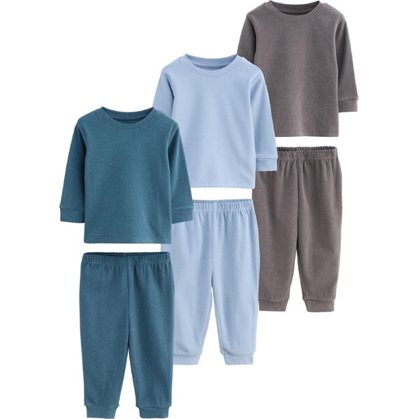 Next Pyžamo námornícka modrá / pastelovo modrá / tmavošedá 67253082