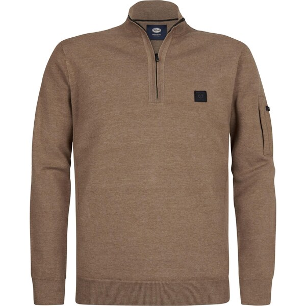 Petrol Industries Sveter Aspen svetlohnedá / čierna 67253390