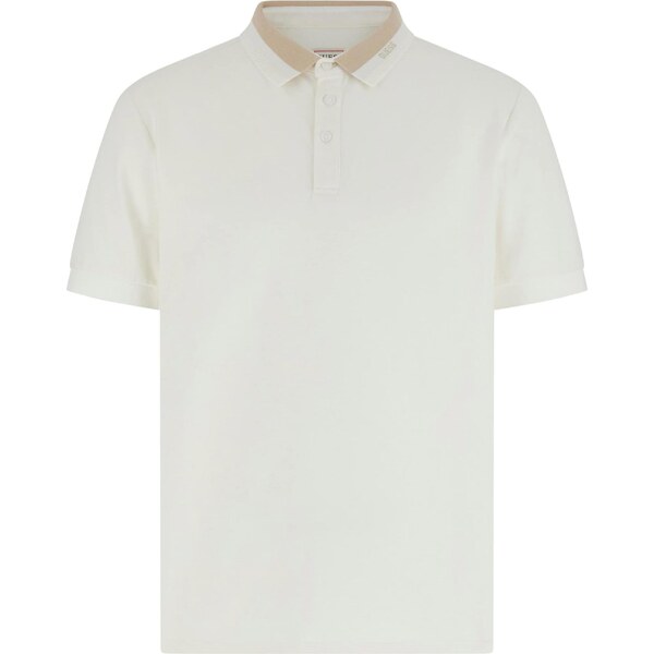 GUESS Tričko PAUL farba ťavej srsti / biela 67253402