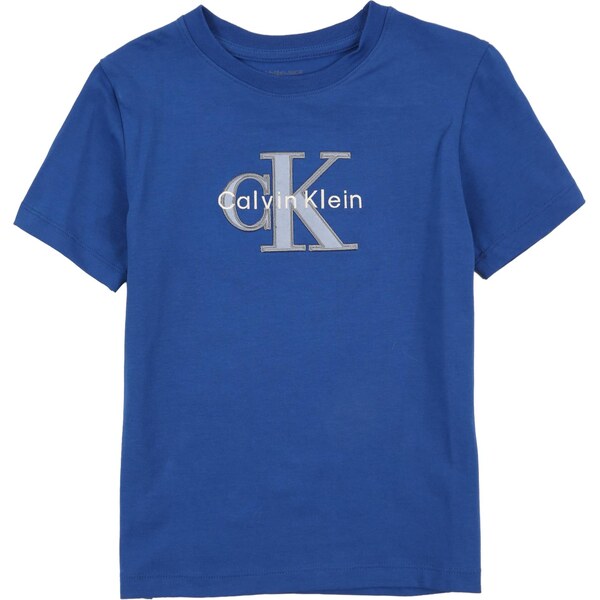 Calvin Klein Jeans Tričko modrá / modrosivá / biela 67253552