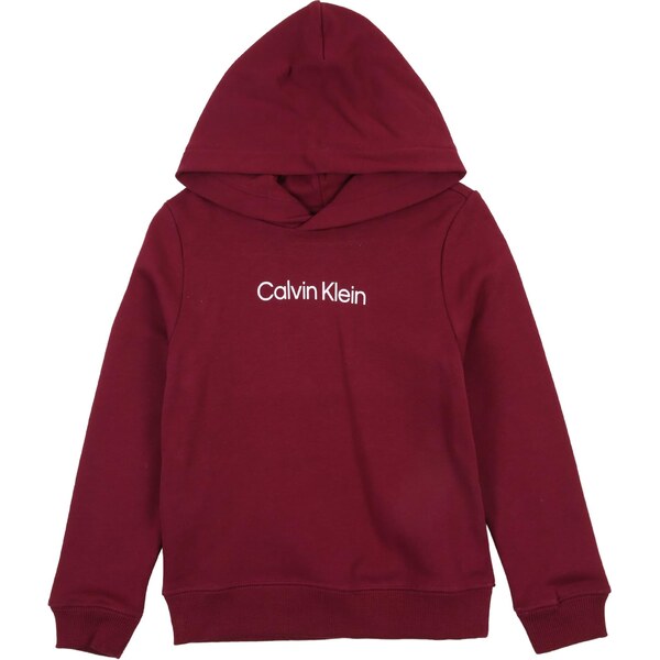 Calvin Klein Jeans Mikina farba lesného ovocia / biela 67253565